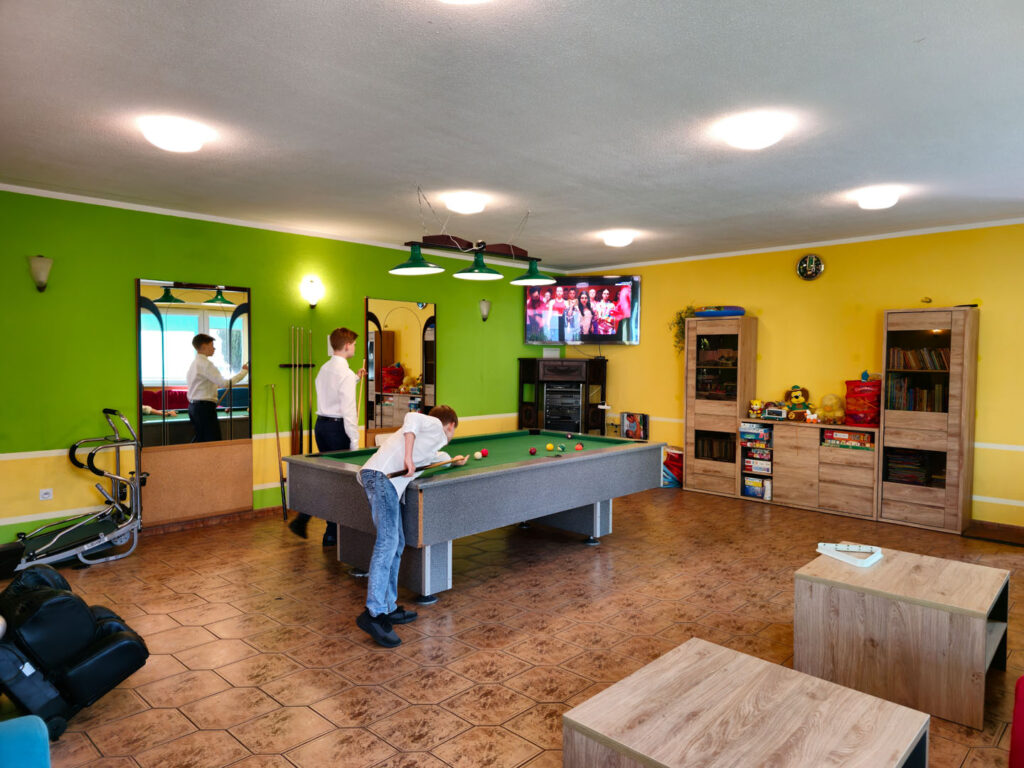 Pokój rozrywkowy Kwatery Darłowo